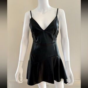 DO+BE VEGAN LEATHER DRESS